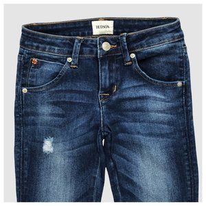Hudson Jean Girls Distressed Skinny Flap Pocket Jeans Size 10